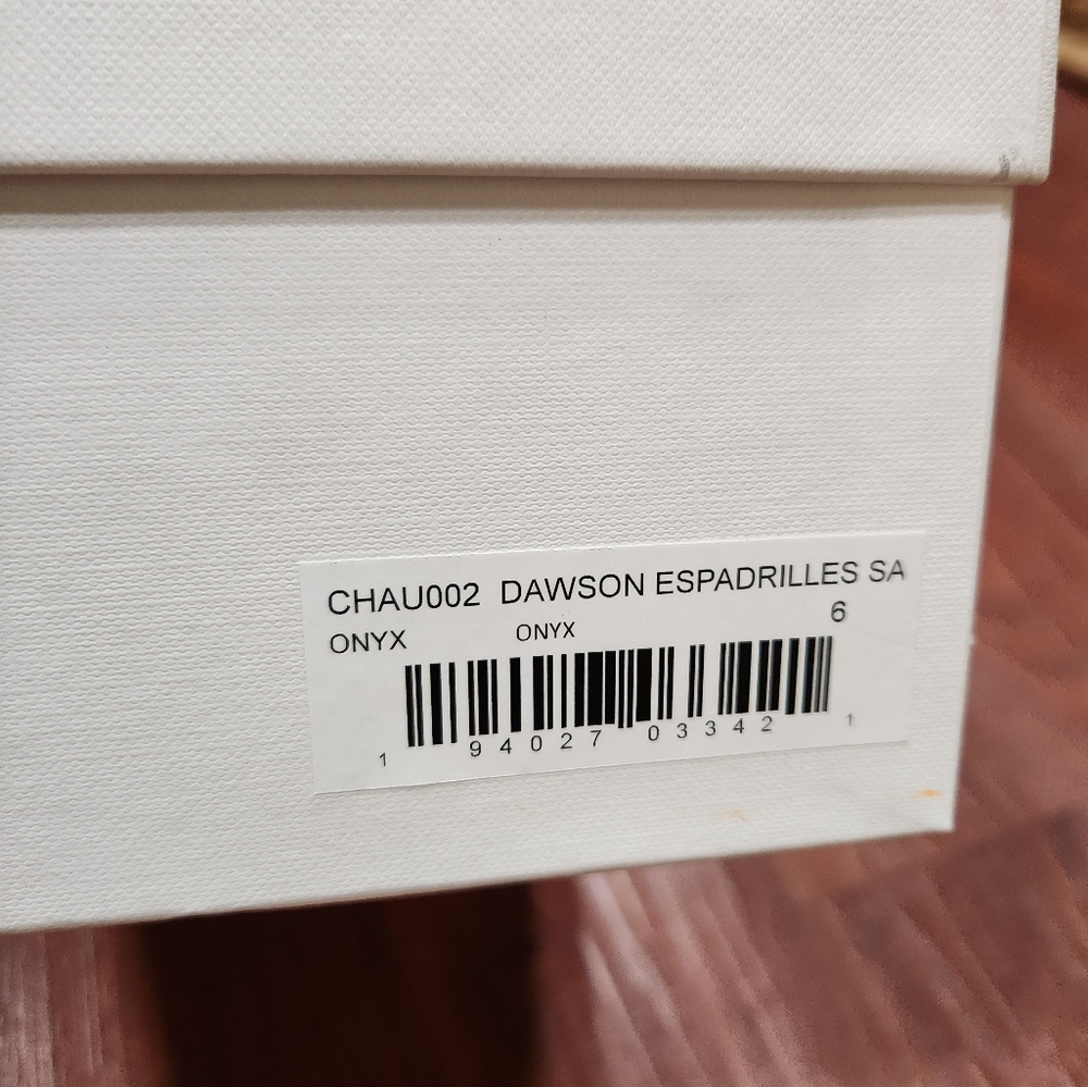 Brochu Walker NWT Dawson Espadrilles Black - Picture 5 of 5
